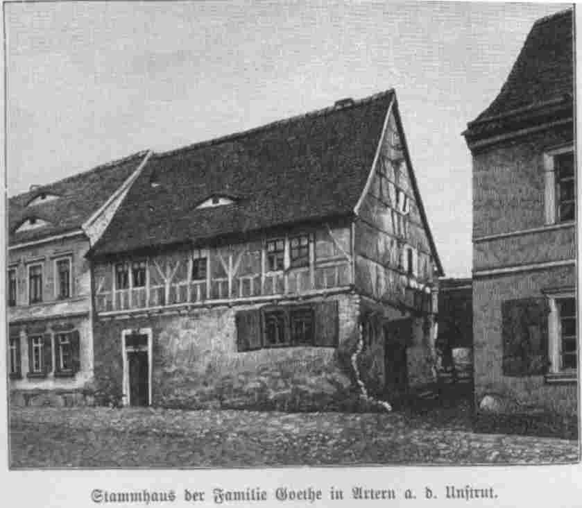 Goethe-Haus in Artern